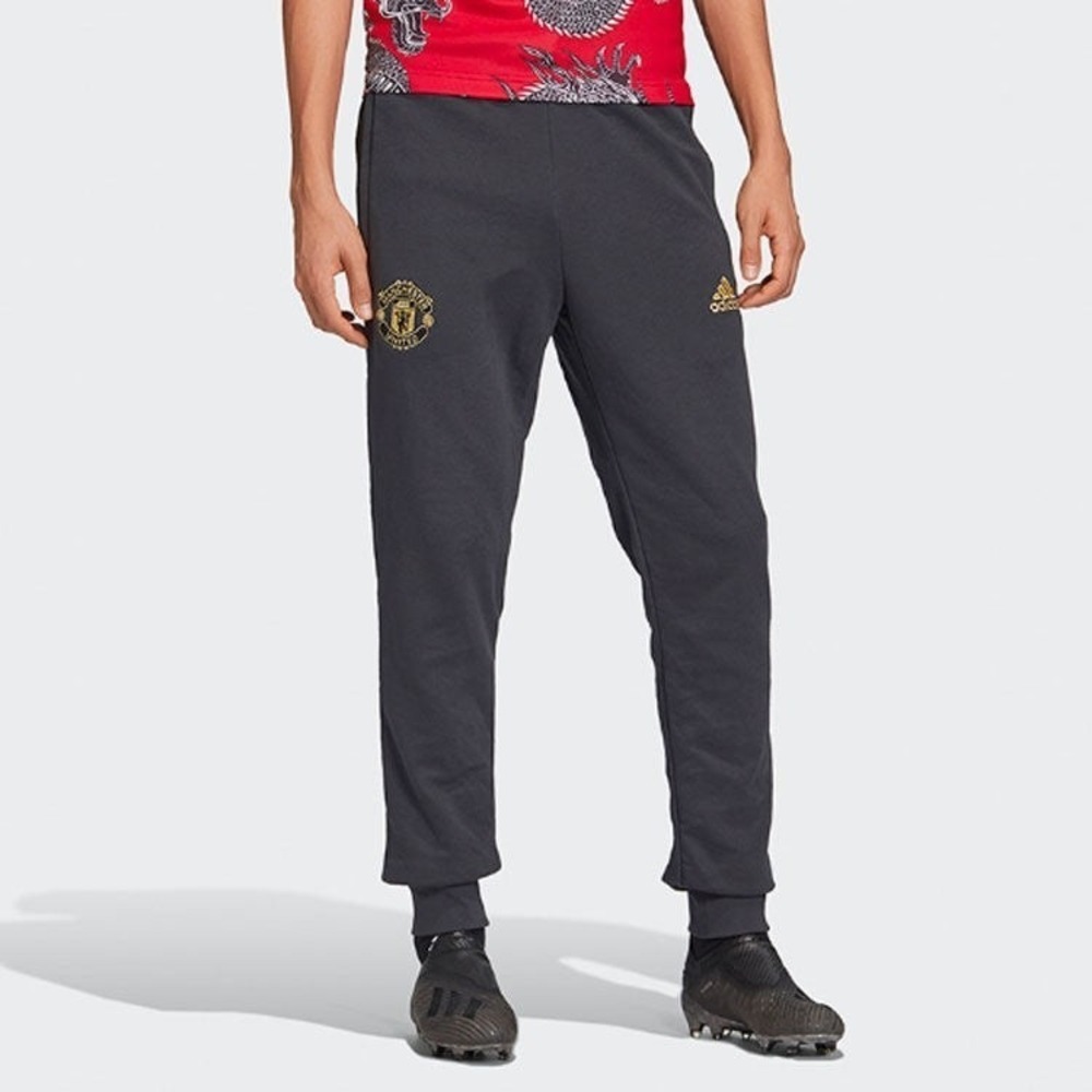 Men's adidas Manchester United Soccer/Football Logo Sweat‎ Pants Jogger FH854 M
